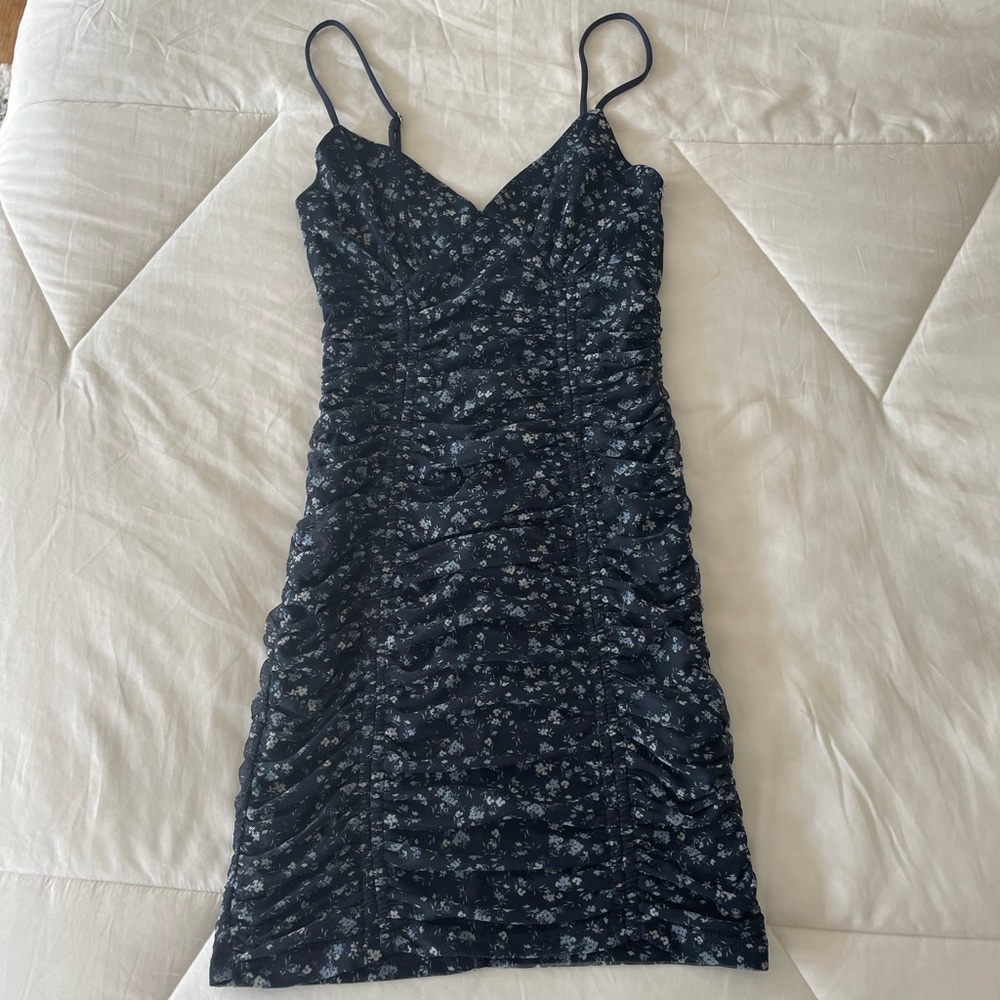 Windsor Navy Floral Dress